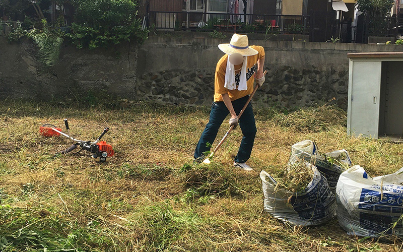 清掃・草刈り作業5